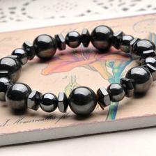 东海县盛饰珠宝Y110Y圆形磁石手链 一物一图实拍，厂家直供正品